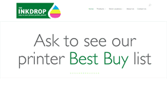 Desktop Screenshot of inkdrop.co.za