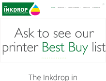 Tablet Screenshot of inkdrop.co.za